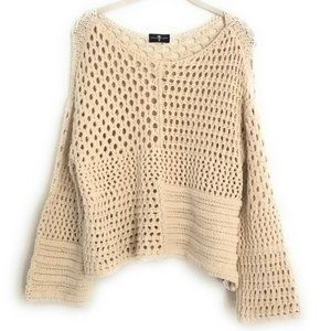 Amazing Crochet Sweater - NWOT